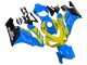 2004-2005 Blue Yellow Glossy Black Honda CBR1000RR Motorcycle Fairings UK