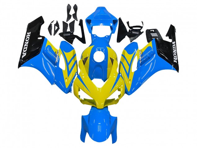 2004-2005 Blue Yellow Glossy Black Honda CBR1000RR Motorcycle Fairings UK