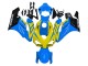 2004-2005 Blue Yellow Glossy Black Honda CBR1000RR Motorcycle Fairings UK