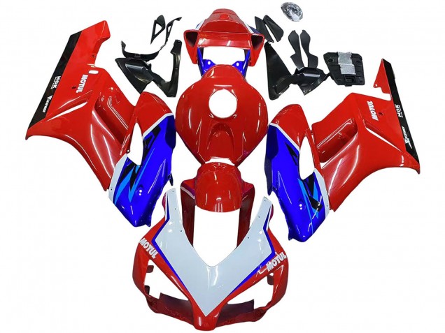 2004-2005 Red Blue White Black Motul Honda CBR1000RR Motorcycle Fairings UK