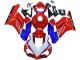 2004-2005 Red Blue White Black Motul Honda CBR1000RR Motorcycle Fairings UK