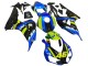 2006-2007 Blue Fluorescent Green Glossy Black Shark 46 Honda CBR1000RR Motorcycle Fairings UK