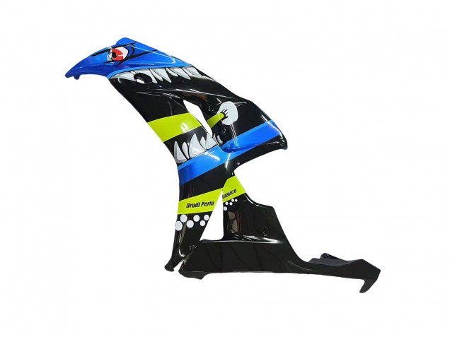 2006-2007 Blue Fluorescent Green Glossy Black Shark 46 Honda CBR1000RR Motorcycle Fairings UK