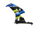 2006-2007 Blue Fluorescent Green Glossy Black Shark 46 Honda CBR1000RR Motorcycle Fairings UK
