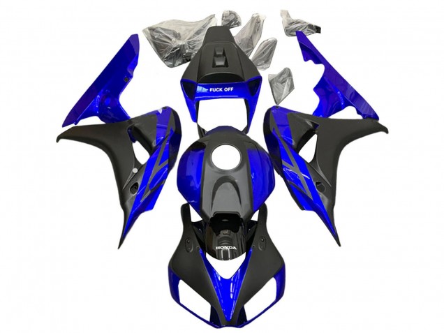 2006-2007 Blue Matte Black Honda CBR1000RR Motorcycle Fairings UK