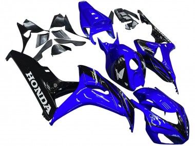 Buy 2006-2007 Blue Glossy Black Honda CBR1000RR Motorcycle Fairings UK