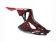 2006-2007 Glossy Black Red Flame Honda CBR1000RR Motorcycle Fairing UK