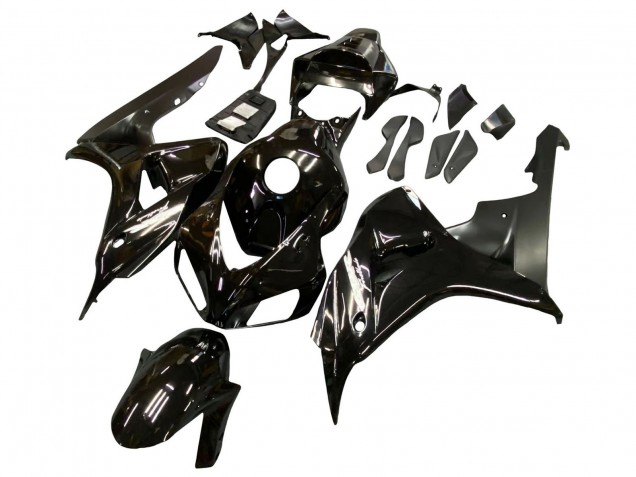 2006-2007 Glossy Black Matte Back Honda CBR1000RR Motorcycle Fairings UK
