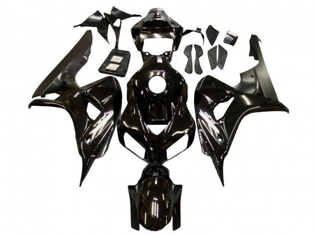 2006-2007 Glossy Black Matte Back Honda CBR1000RR Motorcycle Fairings UK