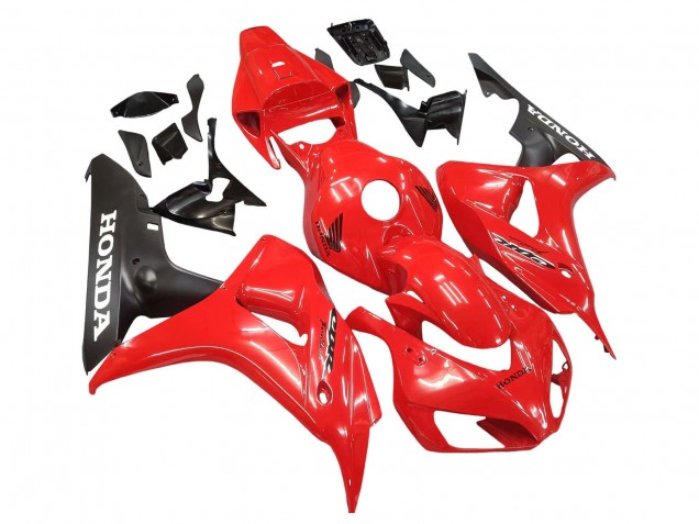2006-2007 Red Matte Black Honda CBR1000RR Motorcycle Fairings UK