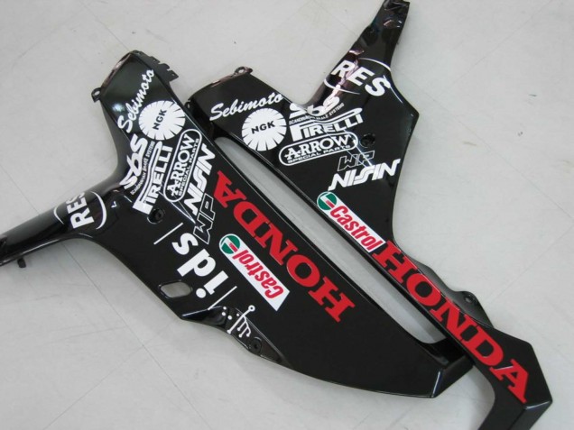 2006-2007 White Green Glossy Black Hannspree 52 Honda CBR1000RR Motorcycle Fairings UK