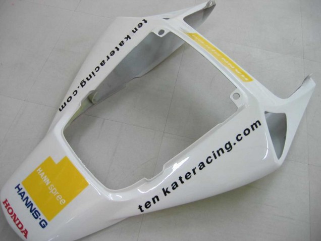 2006-2007 White Green Glossy Black Hannspree 52 Honda CBR1000RR Motorcycle Fairings UK