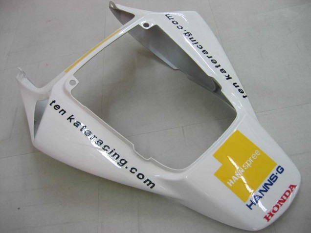 2006-2007 White Green Glossy Black Hannspree 52 Honda CBR1000RR Motorcycle Fairings UK