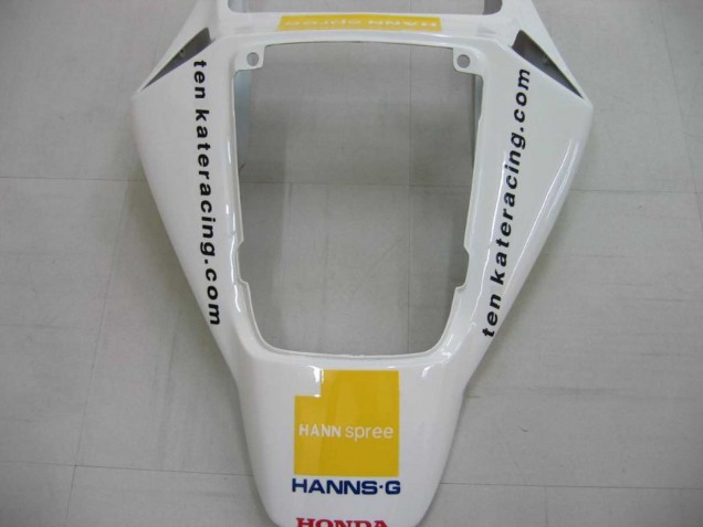 2006-2007 White Green Glossy Black Hannspree 52 Honda CBR1000RR Motorcycle Fairings UK