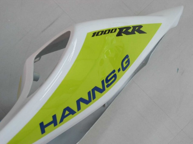 2006-2007 White Green Glossy Black Hannspree 52 Honda CBR1000RR Motorcycle Fairings UK