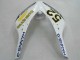 2006-2007 White Green Glossy Black Hannspree 52 Honda CBR1000RR Motorcycle Fairings UK
