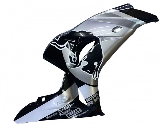 2006-2007 Silver Glossy Black Red Bull Honda CBR1000RR Motorcycle Fairings UK