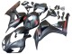 2006-2007 Matte Black Red Decals Honda CBR1000RR Motorcycle Fairings UK