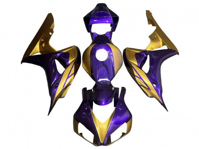 2006-2007 Gold Purple Honda CBR1000RR Motorcycle Fairings UK