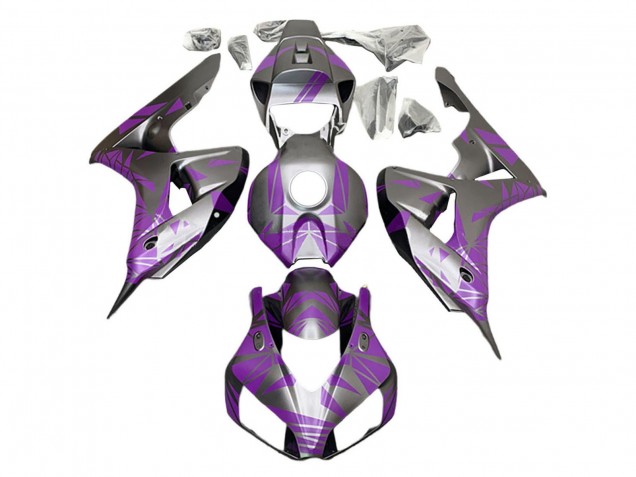 2006-2007 Silver Light Purple Honda CBR1000RR Motorcycle Fairings UK