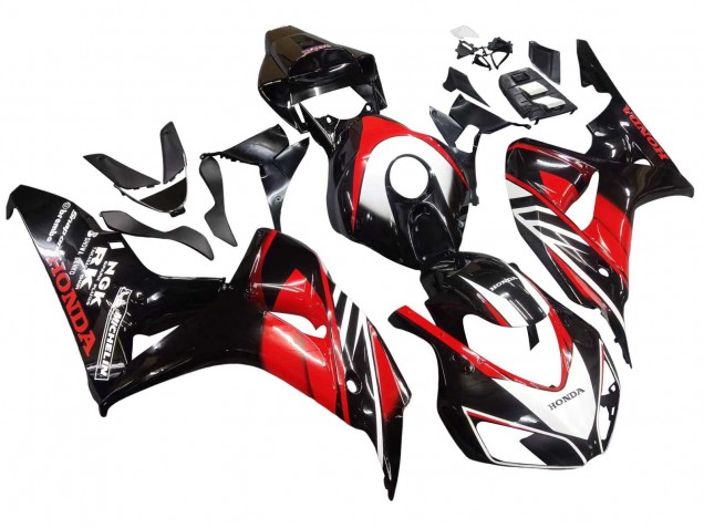 2006-2007 Red Glossy Black Honda CBR1000RR Motorcycle Fairings UK