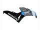 2006-2007 White Blue Glossy Black Honda CBR1000RR Motorcycle Fairing UK