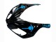 2006-2007 White Blue Glossy Black Honda CBR1000RR Motorcycle Fairing UK