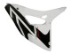 2006-2007 White Glossy Black Honda CBR1000RR Motorcycle Fairing Kits UK