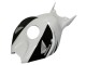 2006-2007 White Glossy Black Honda CBR1000RR Motorcycle Fairing Kits UK