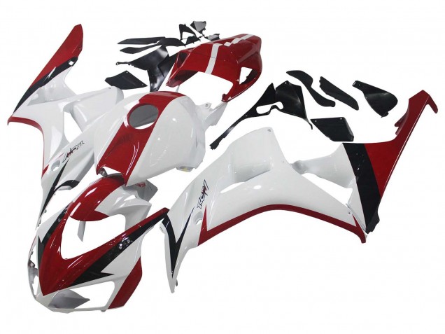 2006-2007 White Red Glossy Black Honda CBR1000RR Motorcycle Fairing Kits UK
