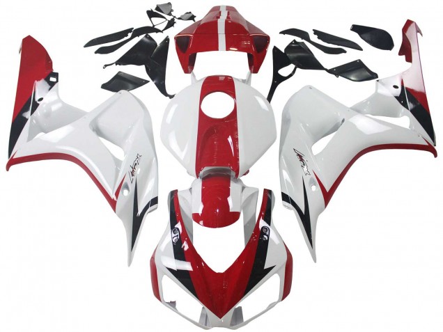 2006-2007 White Red Glossy Black Honda CBR1000RR Motorcycle Fairing Kits UK