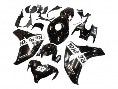 Buy 2008-2011 Glossy Black White Repsol 93 Honda CBR1000RR Motorcycle Fairings UK
