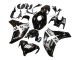 2008-2011 Glossy Black White Repsol 93 Honda CBR1000RR Motorcycle Fairings UK