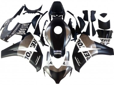 Buy 2008-2011 Silver Matte Black Repsol Honda CBR1000RR Motorcycle Fairings UK