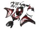 2008-2011 Glossy Black Red Flame Honda CBR1000RR Motorcycle Fairing UK