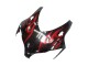2008-2011 Glossy Black Red Flame Honda CBR1000RR Motorcycle Fairing UK