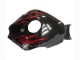 2008-2011 Glossy Black Red Flame Honda CBR1000RR Motorcycle Fairing UK