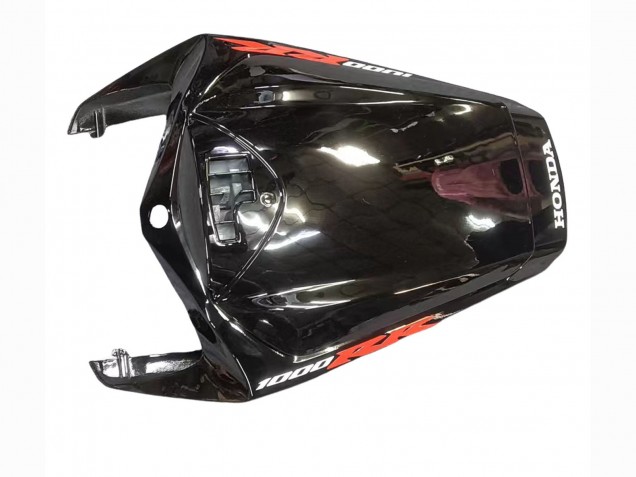 2008-2011 Glossy Black Red Flame Honda CBR1000RR Motorcycle Fairing UK