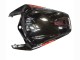 2008-2011 Glossy Black Red Flame Honda CBR1000RR Motorcycle Fairing UK
