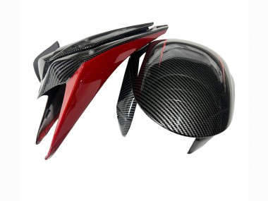 Buy 2008-2011 Black Carbon Fiber Red Honda CBR1000RR Motorcycle Fairings UK