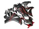 2008-2011 Black Carbon Fiber Red Honda CBR1000RR Motorcycle Fairings UK