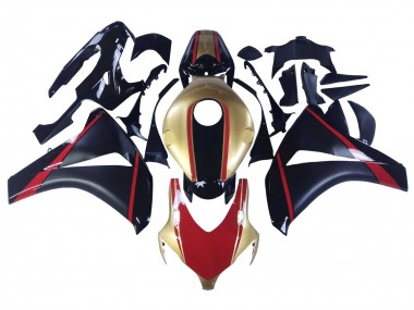 Buy 2008-2011 Gold Red Glossy Black Honda CBR1000RR Motorcycle Fairings UK