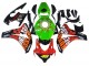 2008-2011 Green Orange Glossy Black Rossi Michelin 46 Honda CBR1000RR Motorcycle Fairings UK