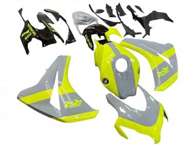 Buy 2008-2011 Nardo Grey Fluorescent Green Honda CBR1000RR Motorcycle Fairings UK