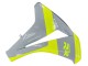 2008-2011 Nardo Grey Fluorescent Green Honda CBR1000RR Motorcycle Fairings UK