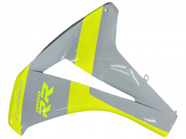 2008-2011 Nardo Grey Fluorescent Green Honda CBR1000RR Motorcycle Fairings UK
