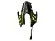 2008-2011 Nardo Grey Fluorescent Green Honda CBR1000RR Motorcycle Fairings UK