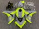2008-2011 Nardo Grey Fluorescent Green Honda CBR1000RR Motorcycle Fairings UK