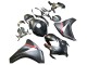 2008-2011 Matte Black Red Fireblade Honda CBR1000RR Motorcycle Fairings UK