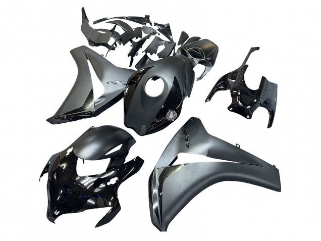 2008-2011 Grey Glossy Black Honda CBR1000RR Motorcycle Fairings UK